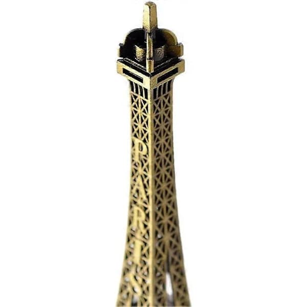 {PL}Eiffeltårnmodell - 32 cm Eiffeltårnet Metallstatue Eiffeltårnfigur for Suvenirer