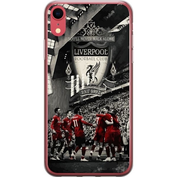 Apple iPhone XR Läpinäkyvä Kuori Liverpool