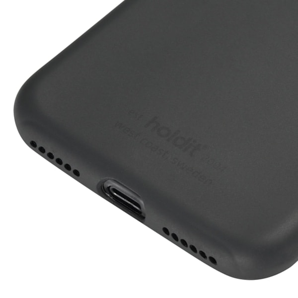 iPhone 7/8/SE (2020/2022) - holdit Mobilskal Silikone - Sort Sort