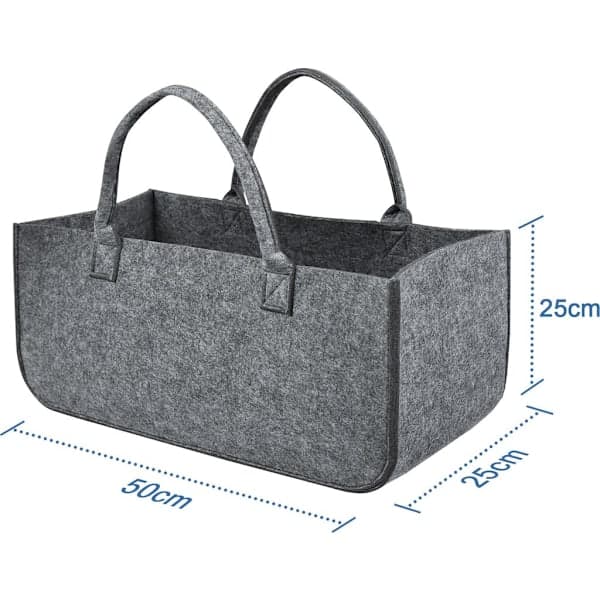 4-pak Vedkurv Filtpose Foldbar Vedpose【PL】