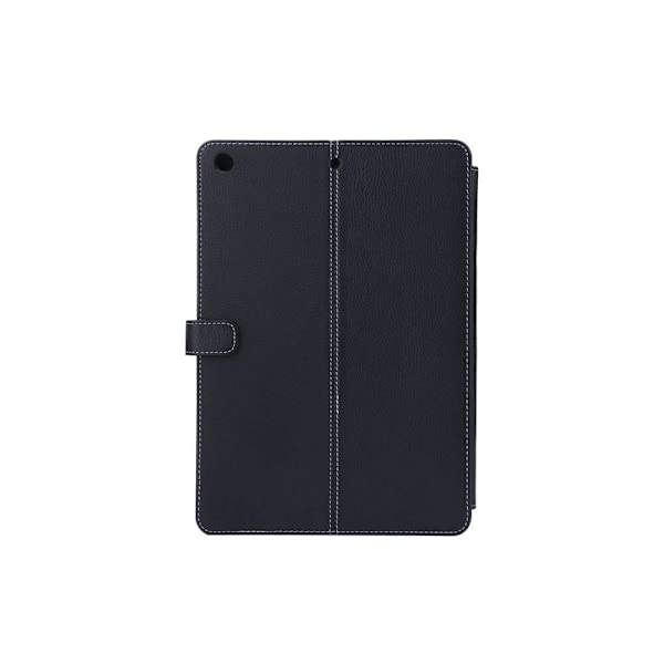 ONSALA iPad 10.2 2019/2020/2021 Etui Ægte Læder Sort