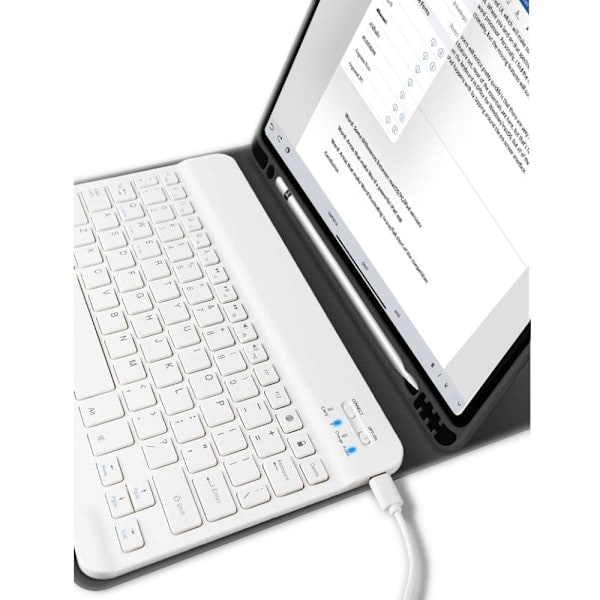 Tech-Protect iPad 10.2 2019/2020/2021 Kotelo SC Näppäimistö Musta