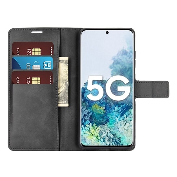 Samsung Galaxy S20 FE - Plånboksfodral - Svart Black Svart