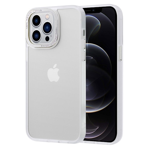 iPhone 12 Pro Max Kuori Classic Hybrid Mattavalkoinen