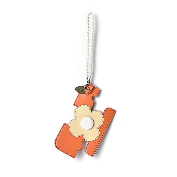 PU-läder Dam Crossbody Telefonväska, Orange
