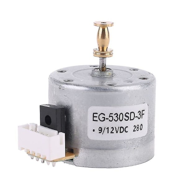 Eg530sd-3f Dc5-12v 3-växlad 33/45/78 rpm metall skivspelare Motor för skivspelare D