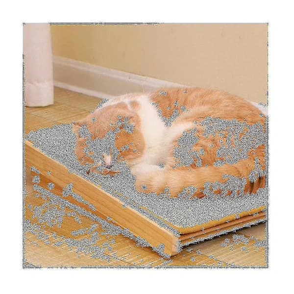 2-delt Klorematte Sisal Klorematte Klorematte for Katter med Limteip Klorematte 50 X 25 Cm