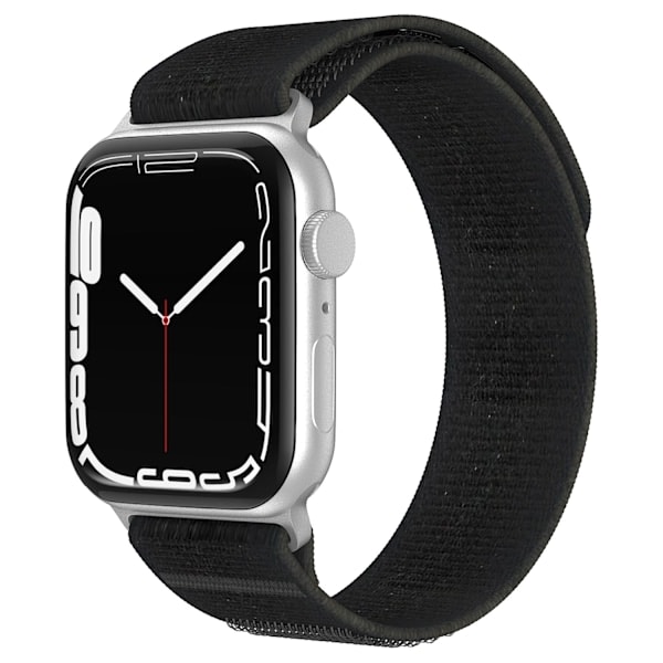 Apple Watch 38/40/41 mm Armbånd Nylon Trail Loop Sort