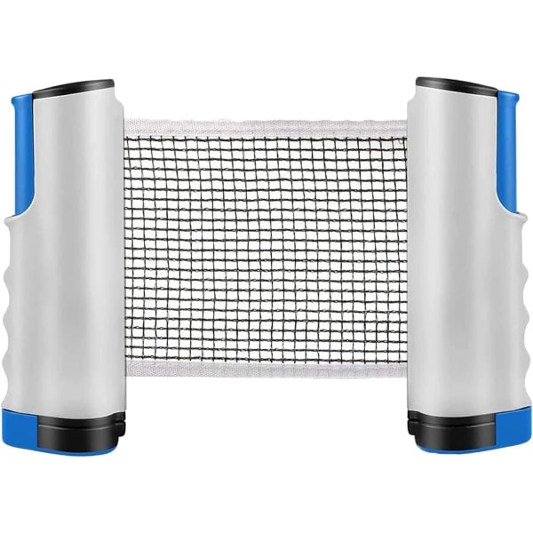Uttrekkbart Pingisnett, Bærbart Bordtennisnettstativ, Perfekt for Pingisbord, Skrivebord, Spisebord, Justerbar Lengde 190CM