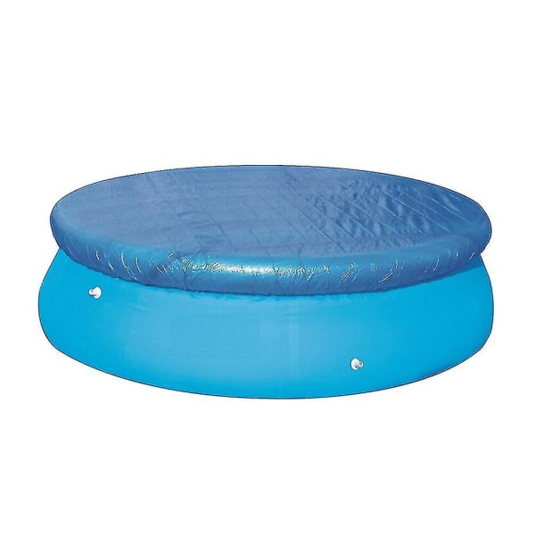 183 cm diameter runt cover Pool regn Dammtät cover för rampooler Uppblåsbar simning (blå)