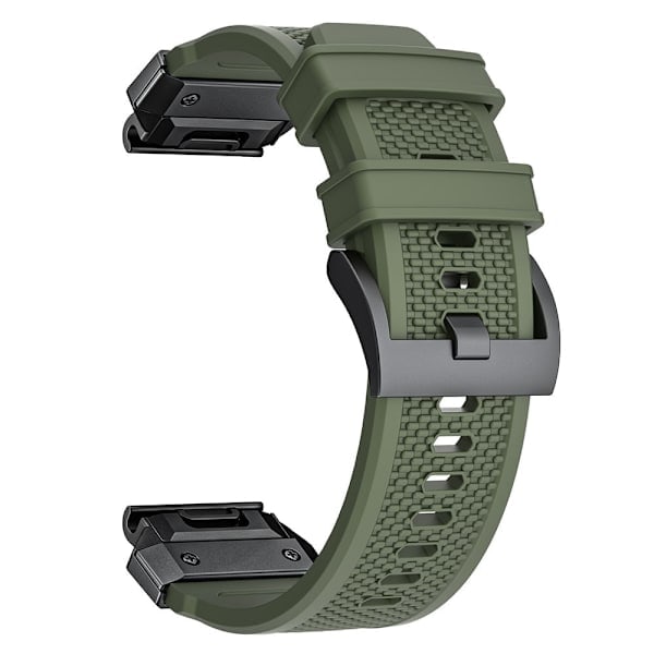 Fenix 5/5X/6X/7X 26 mm Urrem Robust Grøn