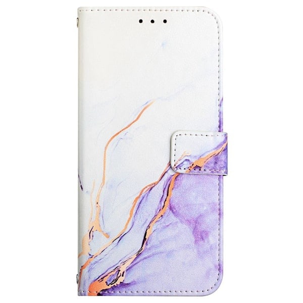 Samsung Galaxy A04s / A13 5G Kotelo Marmori Valkoinen/Lila