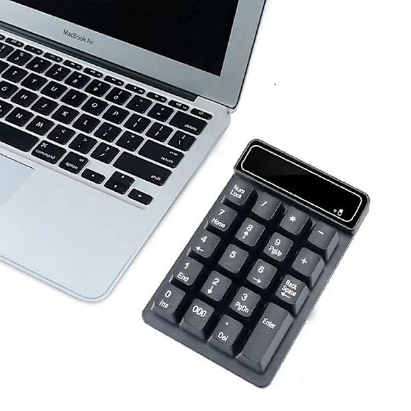 Liten USB-trådad numerisk tangentbord 19 tangenter digitalt tangentbord för bärbar dator anteckningsböcker surfplattor