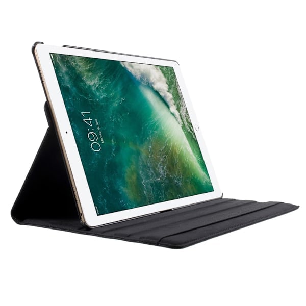 iPad Pro 12.9 (2015/2017) - 360° Rotations Etui - Sort Black Sort