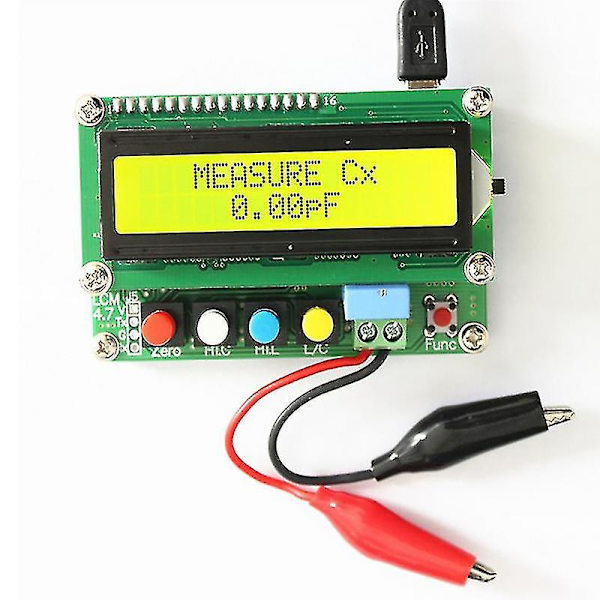 Digitaalinen Lc100-a Lcd Korkea Tarkkuus Induktanssi Kapasitanssi L/c Mittari Testaaja