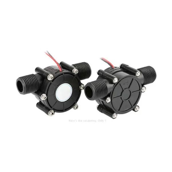-Hydro Generator 80V 10W DC Vattenflödesgenerator Turbin Generator Vattenkraftkran Vattenflöde Hydrau