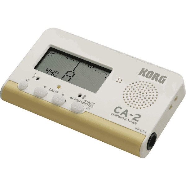 Ca-2 Chromatic Digital Tuner för sträng-, träblås- och mässingsinstrument - Vit