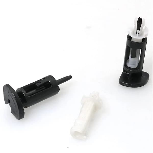 [PL】10 stk. plastikfastgørelser til 4-vejs CPU-køler 1155 775 CPU-køler Fastgørelsesstift Trykskrue Køler