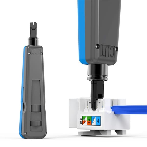 Punch Down Impact Tool Crimptång Kabelavdragare