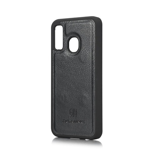 Samsung Galaxy A40 - DG.MING 2in1 Magnet Etui - Sort Black Sort