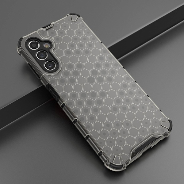 Galaxy A14 4G/5G Cover Stødsikkert Honeycomb Tekstur Sort