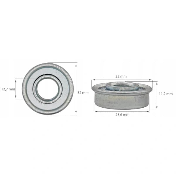 {PL} 2-pack universella gräsklipparlager