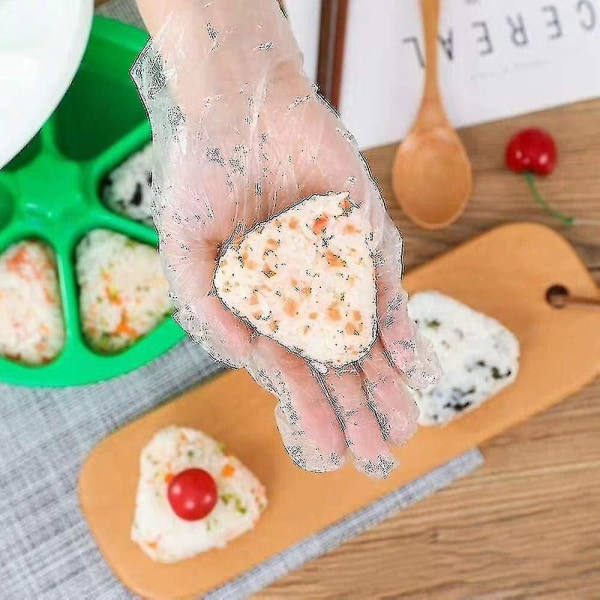 6 i 1 Formet Trekant Sushi Form, Sushi Form Etui - produsent, Meget Praktisk