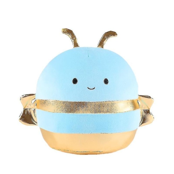 Kawaii Blue Queen Bee Plyschleksak Mjuka gosedjur Kawaii Kids Toy Peluche Julklapp till tjejer_sv