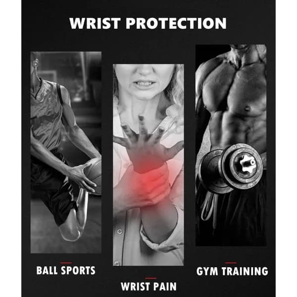 {PL}2-pack justerbara sport handledsskydd, handledsstöd, handledsbandage