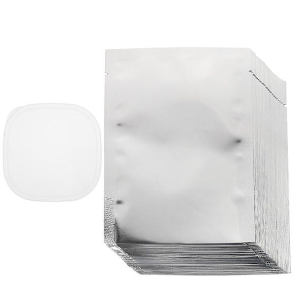 100 stk. Indkøbscenter Aluminiumfolie Vakuumpakke Pose Madopbevaringsposer Forseglbare poser