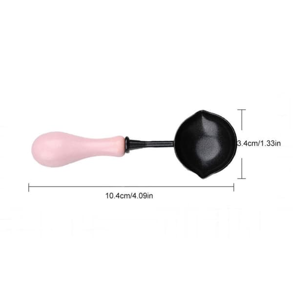 Forseglingsvoks ske Non-Stick skeer LYSEBLÅ