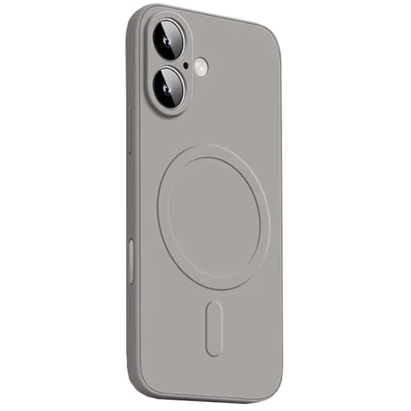 iPhone 16 - Magnetisk silikondeksel med MagSafe-kompatibilitet