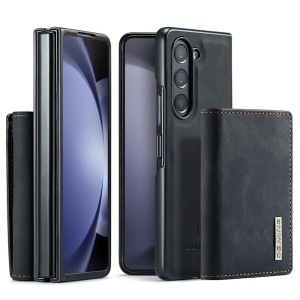 Kompatibel med DG.MING Galaxy Z Fold 5 2-i-1 magnetisk avtagbar kortplats