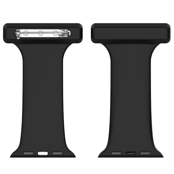 Apple Watch 42/44/45/49 mm Rem Sygeplejerske Sort