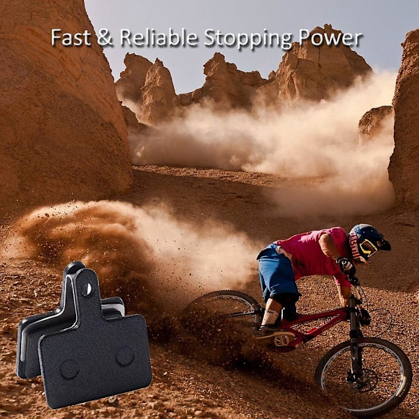 Pyörän jarrupalat, Best Tek -levyjarrrupalat Shimano M315 M355 M515 M525 C501 C601 M375 M395 M415 M416 M446 M465 M475 M485 M486 -malleihin ja varaosiksi (2 paria)