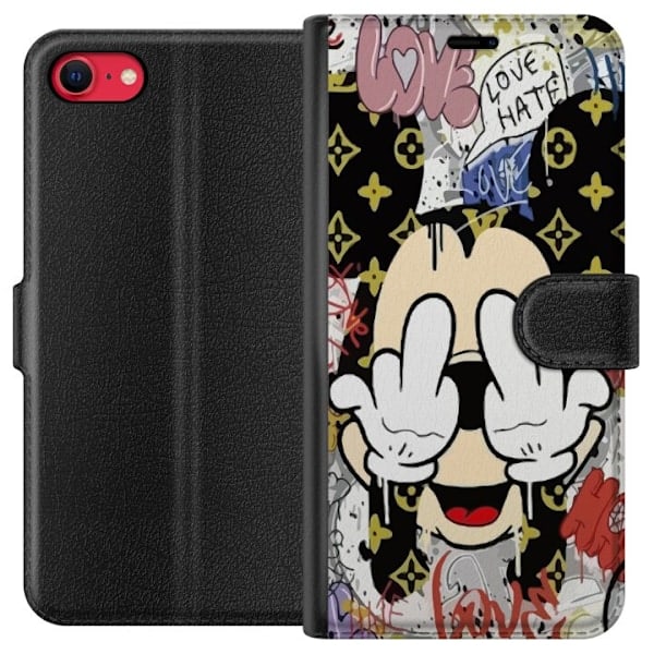 Apple iPhone 8 Pung Etui Mickey Mouse F-YOU