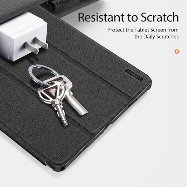 DUX DUCIS Galaxy Tab A9 Plus Kotelo DOMO Tri-Fold Musta