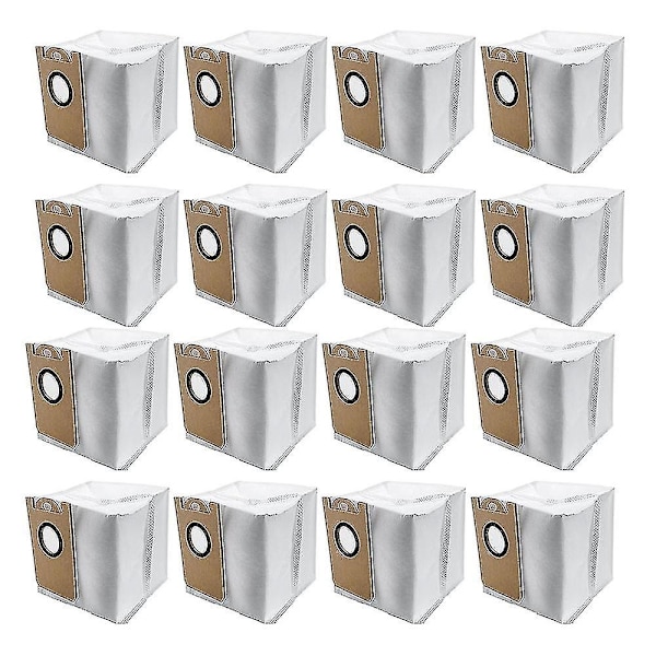 Pölynimuripussit Yhteensopiva Viomi S9 Robotti-imurin kanssa Pölynimuripussi Puhdistusaine Suuri kapasiteetti Tiivis Pölynimuripussi Varaosat Sarja- 8 PCS