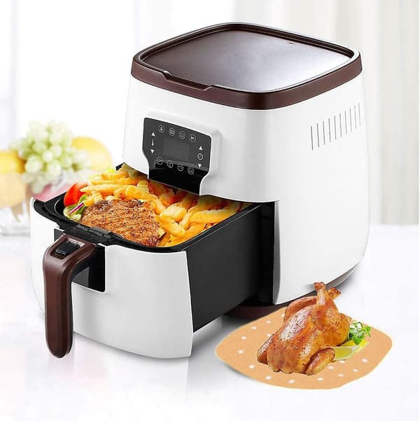 Airfryer Bakepapir, bambusdamperpapir for airfryer