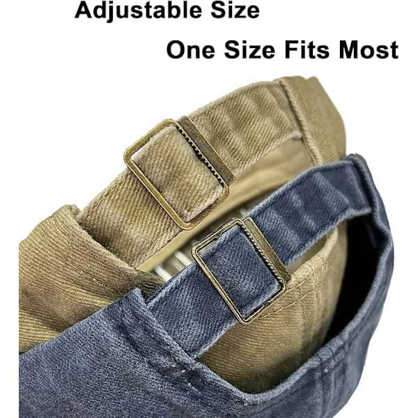 Pakke Vintage Vasket Distressed Cap Golf Far Hat Til Mænd Kvinder