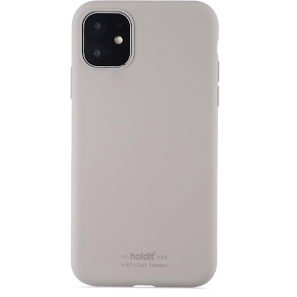 iPhone 11/XR - holdit Silikoninen puhelinkuori - Taupe Taupe