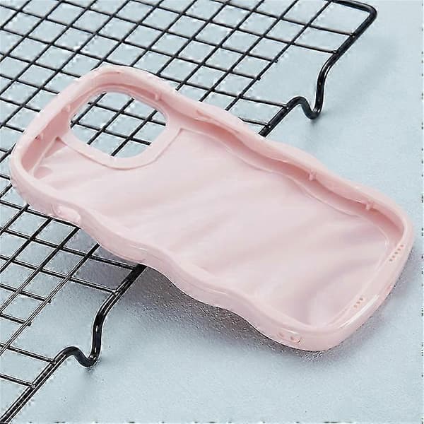WT Series iPhone 13 Case, Wavy Edge Hard PC + Soft TPU Protective Cover, Slim Phone Case