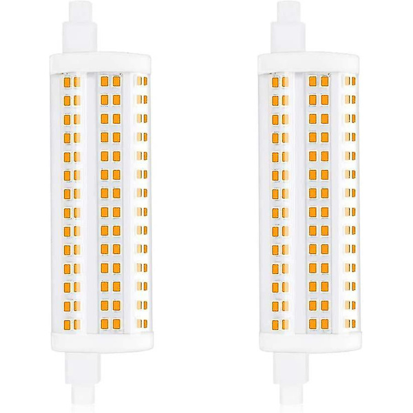 20w 118mm R7s Dæmpbar Led Pære J118 Dagslys 4000k Til Hjemmet, Stue, Altan, Hotel 2 Stk