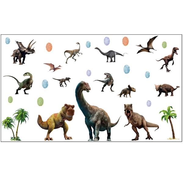 1 Sett Selvlysende Dinosaur Veggdekor Barnas Soverom Dinosaur Veggklistremerker