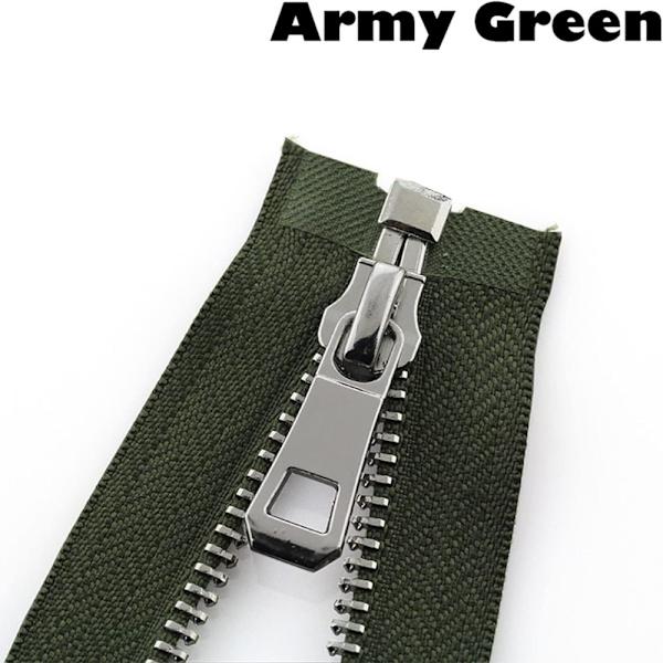 5# Lynlås Auto Lock ARMY GRØN