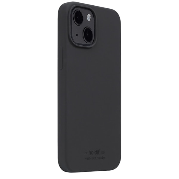 iPhone 13 Mini - holdit Mobilskal Silikone - Sort Sort