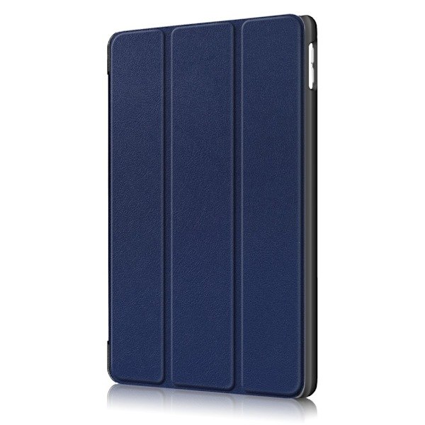 iPad 10.2 2019/2020/2021, iPad Air 10.5, Pro 10.5 Fodral Tri-Fold Mörkblå DarkBlue Mörkblå