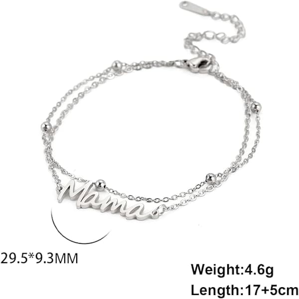 Mors Dag Present Armband för Mamma Mor Dotter Justerbart [PL]