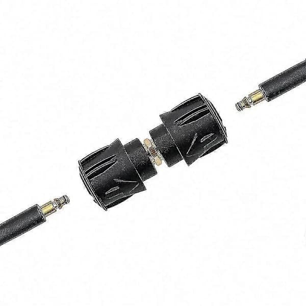 Kärcher Högtryckstvätt Snabbkopplingsadapter - Dubbelhuvud Slangkoppling (2-pack)