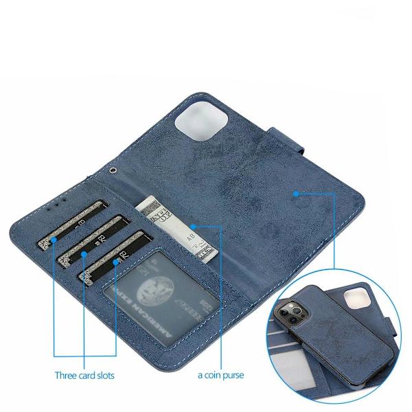 iPhone 12 Mini - Dual Function Wallet Case